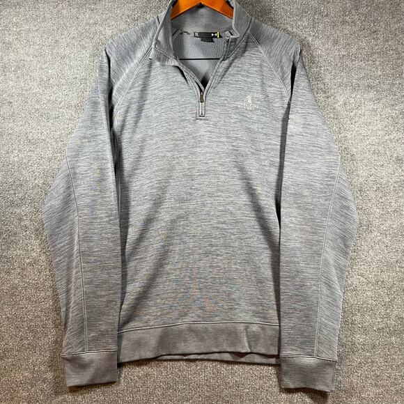 Under Armour 1/4 Zip Pullover Men's XL Gray Long Sleeve Casual Outdoor - Picture 1 of 10